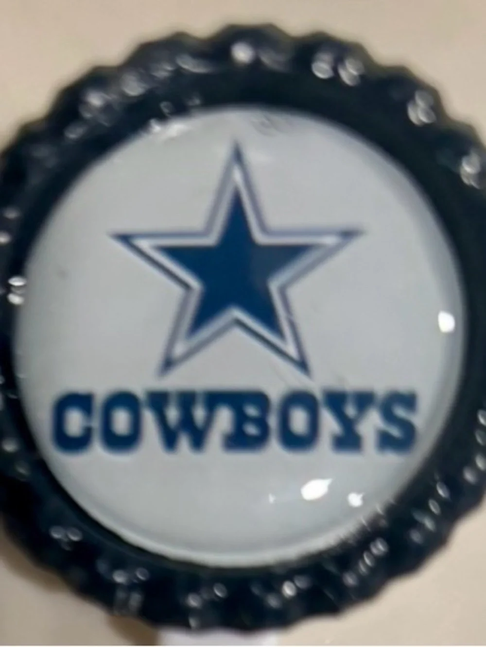 2 NFL Football Dallas Cowboys Nurse Badge Reel ID Holder Alligator Clips Swivel